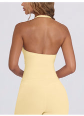 Halter Yoga Sports Bra