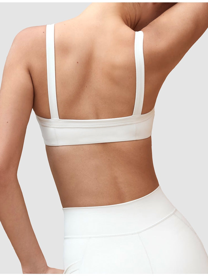 Cross-Waist Shorts & l Back Sports Bra