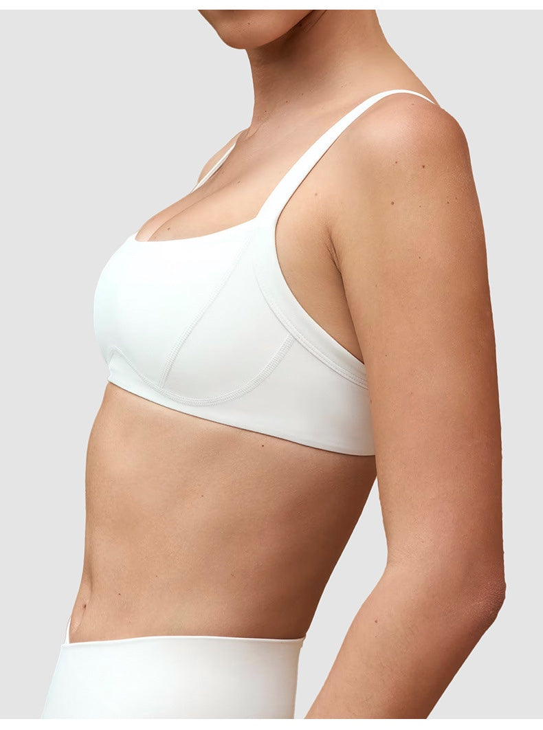 Cross-Waist Shorts & l Back Sports Bra