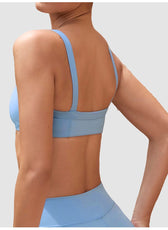 Cross-Waist Shorts & l Back Sports Bra