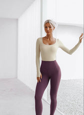 Long Sleeve Aerial Yoga Jumpsuit