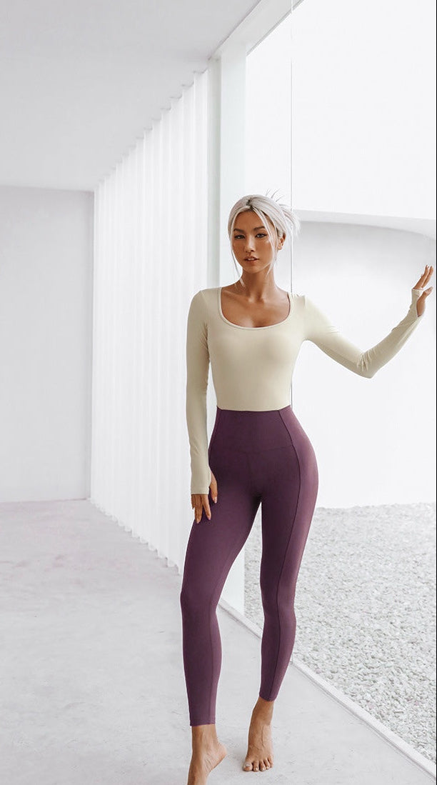 Long Sleeve Aerial Yoga Jumpsuit