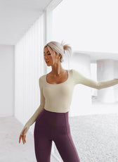 Long Sleeve Aerial Yoga Jumpsuit