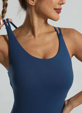 Seamless Backless Yoga Bodysuit
