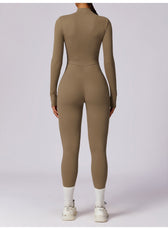 Long-Sleeve Yoga Bodysuit