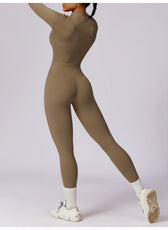 Long-Sleeve Yoga Bodysuit