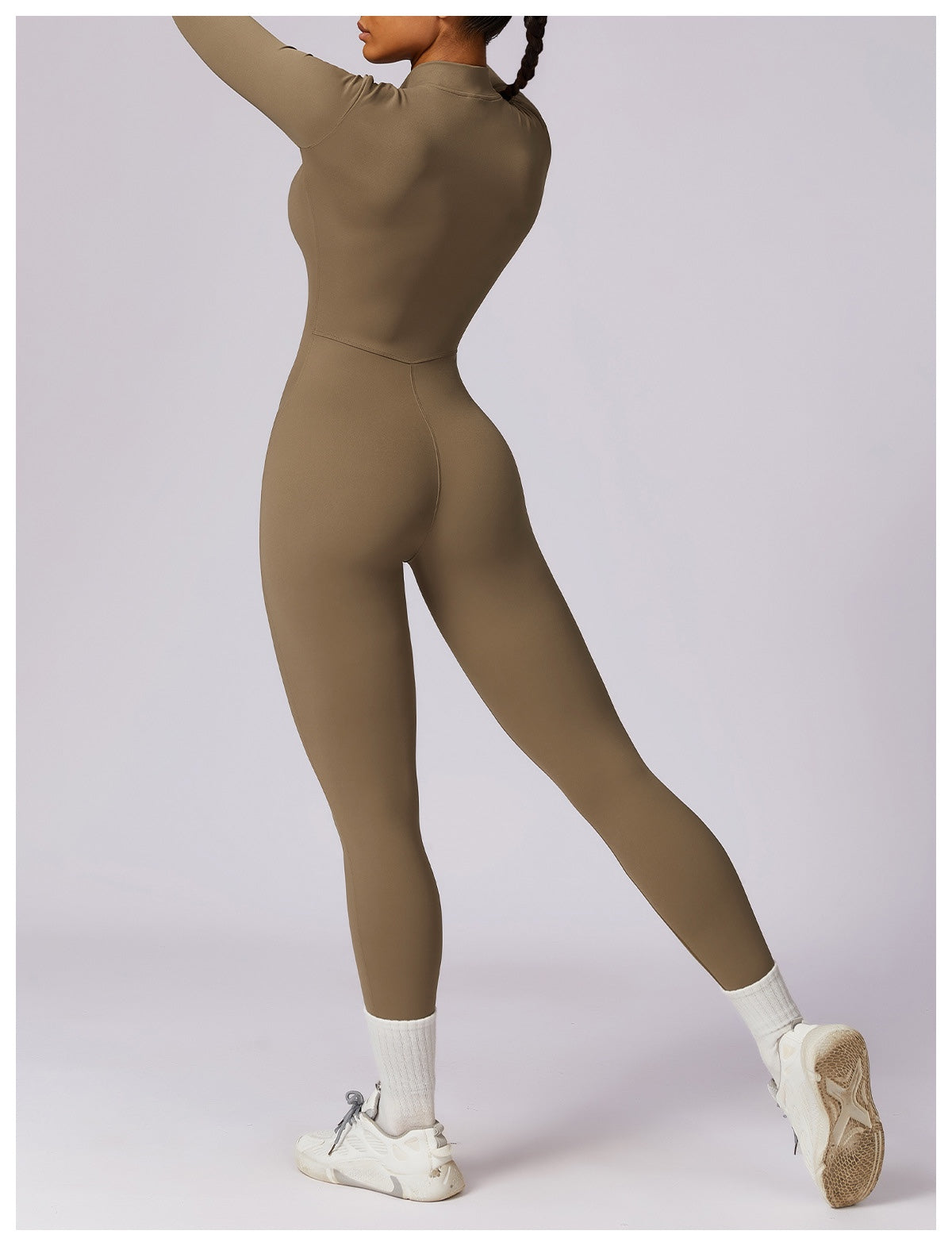 Long-Sleeve Yoga Bodysuit