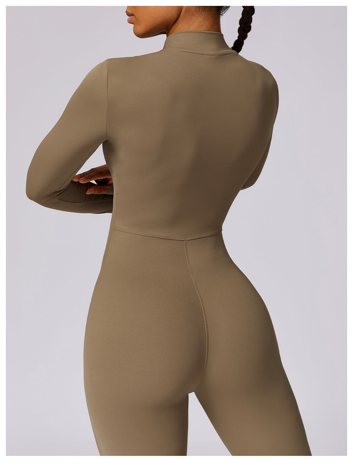 Long-Sleeve Yoga Bodysuit