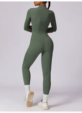 Long-Sleeve Yoga Bodysuit