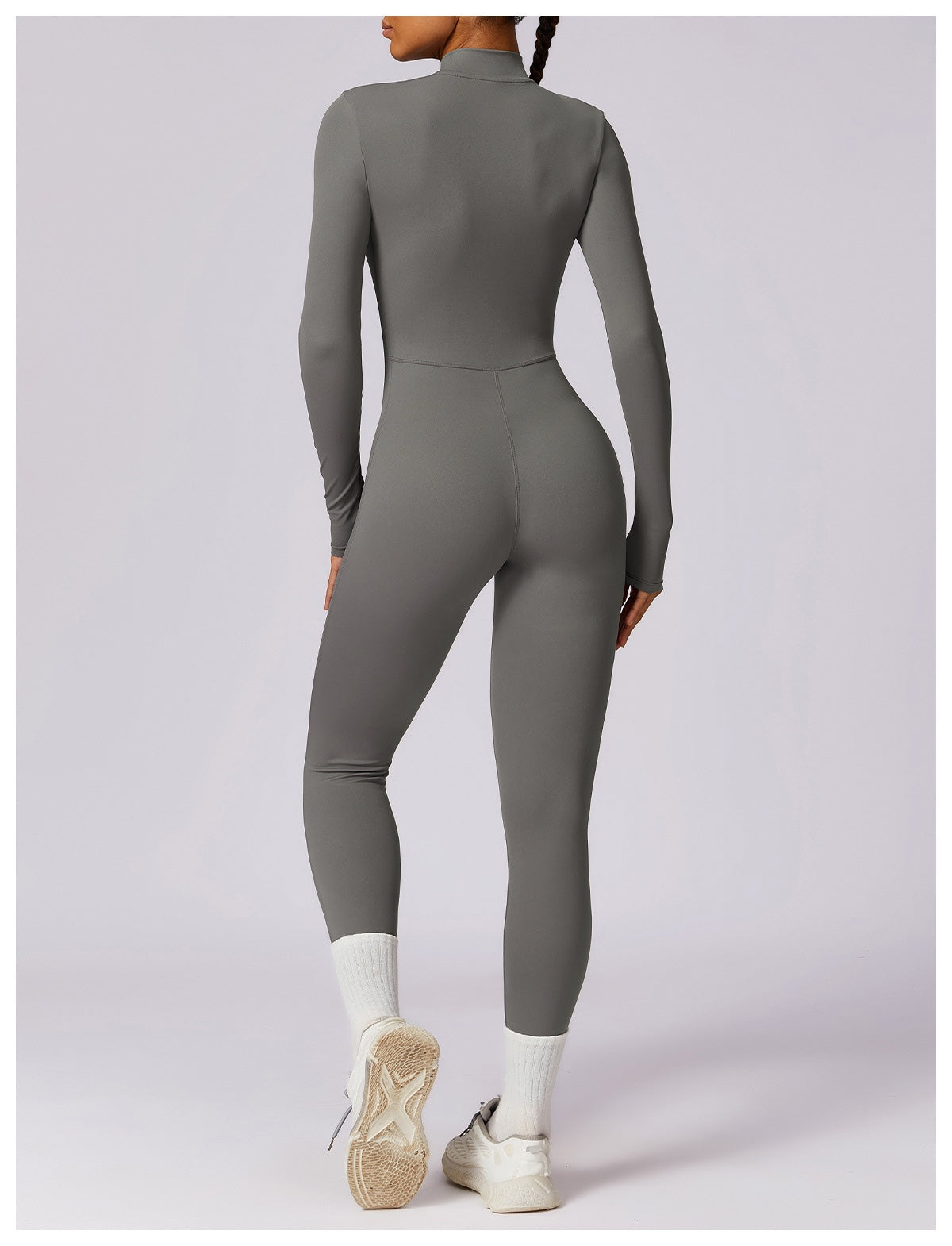 Long-Sleeve Yoga Bodysuit