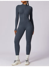 Long-Sleeve Yoga Bodysuit