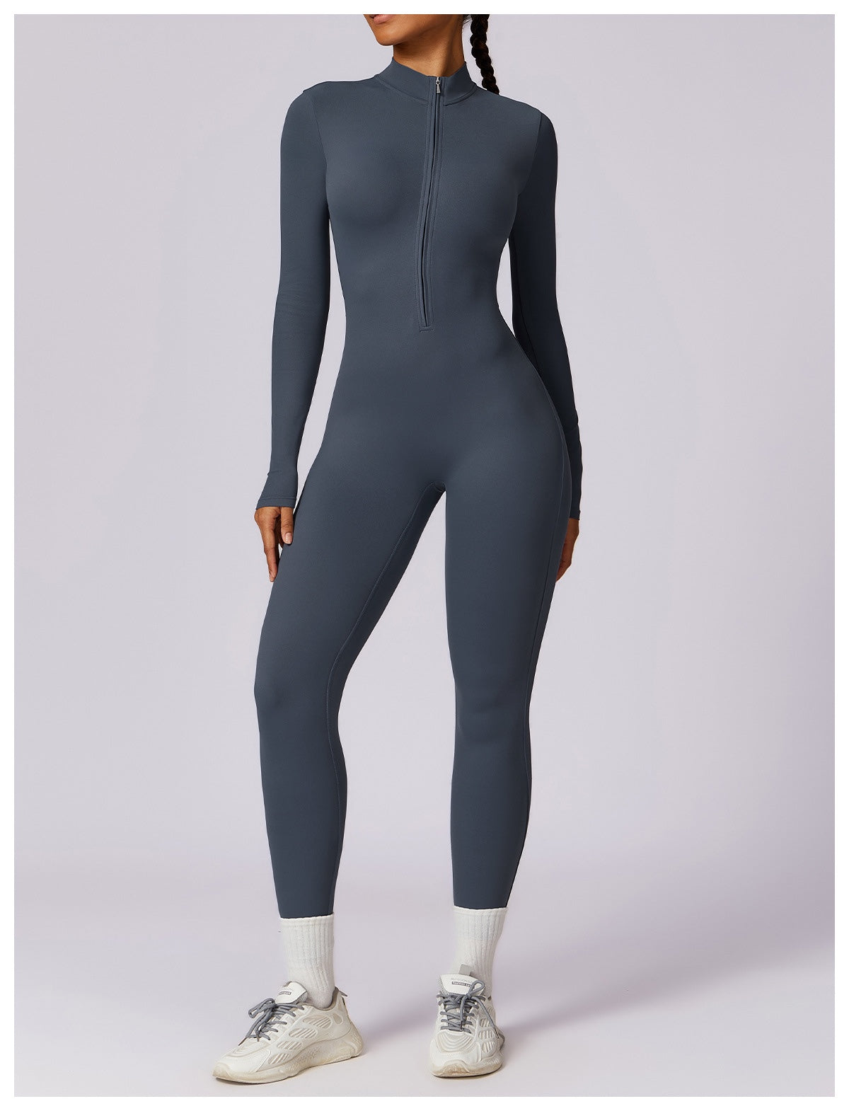 Long-Sleeve Yoga Bodysuit