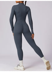 Long-Sleeve Yoga Bodysuit