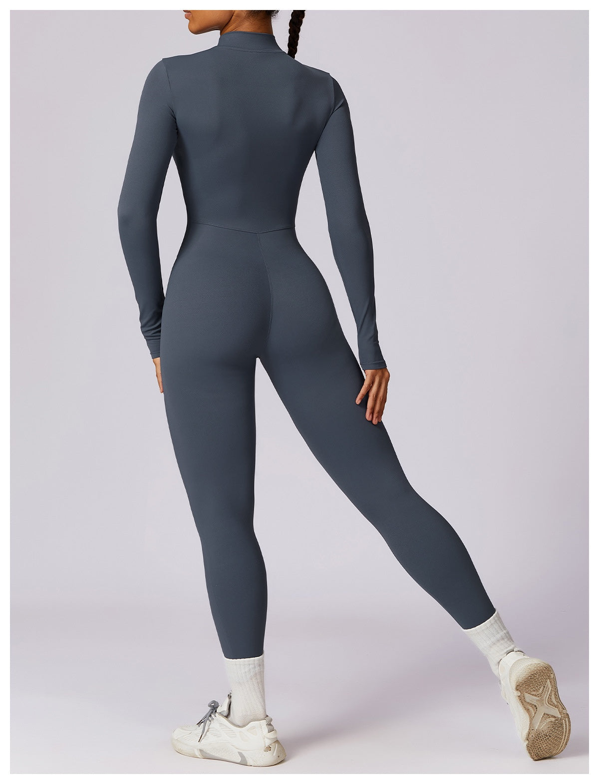 Long-Sleeve Yoga Bodysuit