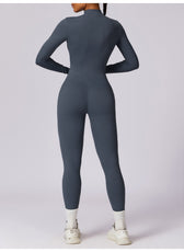 Long-Sleeve Yoga Bodysuit