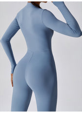Long-Sleeve Yoga Bodysuit