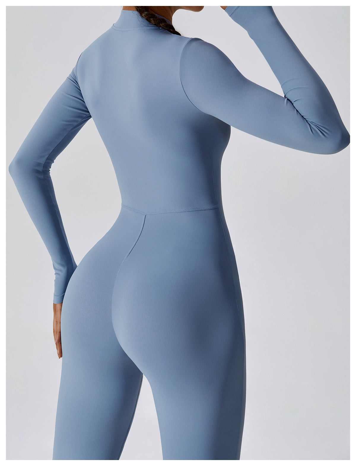 Long-Sleeve Yoga Bodysuit