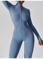 Long-Sleeve Yoga Bodysuit