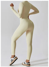 Long-Sleeve Yoga Bodysuit