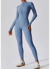Long-Sleeve Yoga Bodysuit