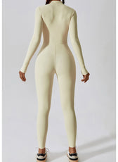 Long-Sleeve Yoga Bodysuit