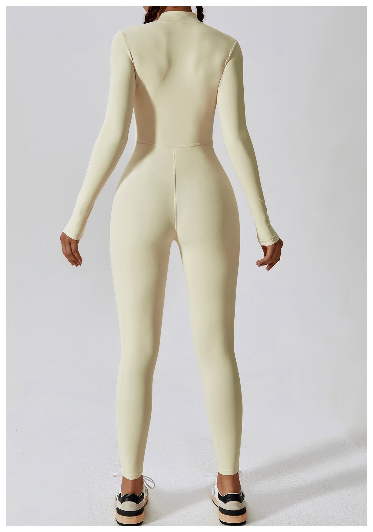 Long-Sleeve Yoga Bodysuit