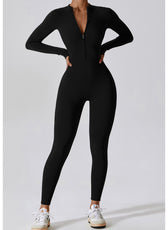 Long-Sleeve Yoga Bodysuit