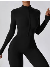Long-Sleeve Yoga Bodysuit