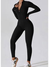 Long-Sleeve Yoga Bodysuit
