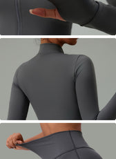 Three-Piece Quick-Dry Yoga Set — Breathable Sportswear