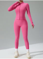 Three-Piece Quick-Dry Yoga Set — Breathable Sportswear
