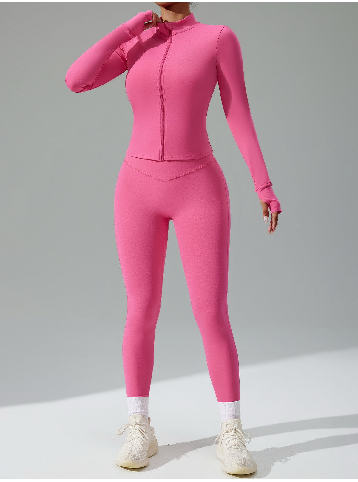 Three-Piece Quick-Dry Yoga Set — Breathable Sportswear