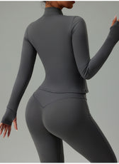 Three-Piece Quick-Dry Yoga Set — Breathable Sportswear