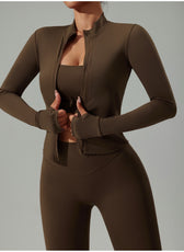 Three-Piece Quick-Dry Yoga Set — Breathable Sportswear