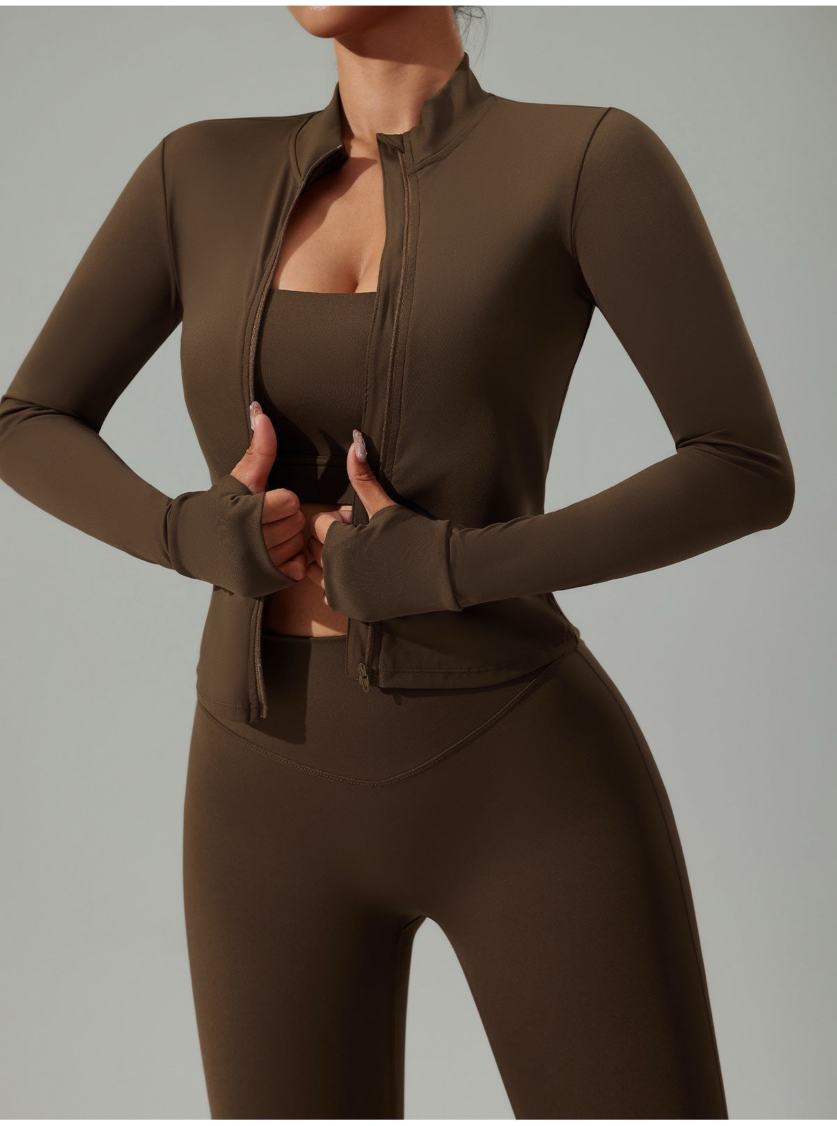 Three-Piece Quick-Dry Yoga Set — Breathable Sportswear