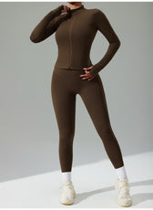 Three-Piece Quick-Dry Yoga Set — Breathable Sportswear