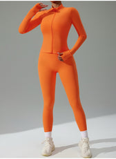 Three-Piece Quick-Dry Yoga Set — Breathable Sportswear