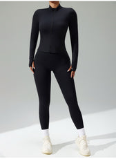 Three-Piece Quick-Dry Yoga Set — Breathable Sportswear