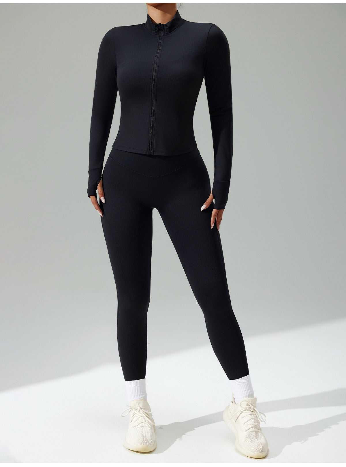 Three-Piece Quick-Dry Yoga Set — Breathable Sportswear