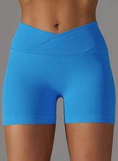 Seamless Knitted High Waist Shorts