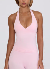 Halter Yoga Sports Bra