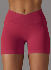 Seamless Knitted High Waist Shorts