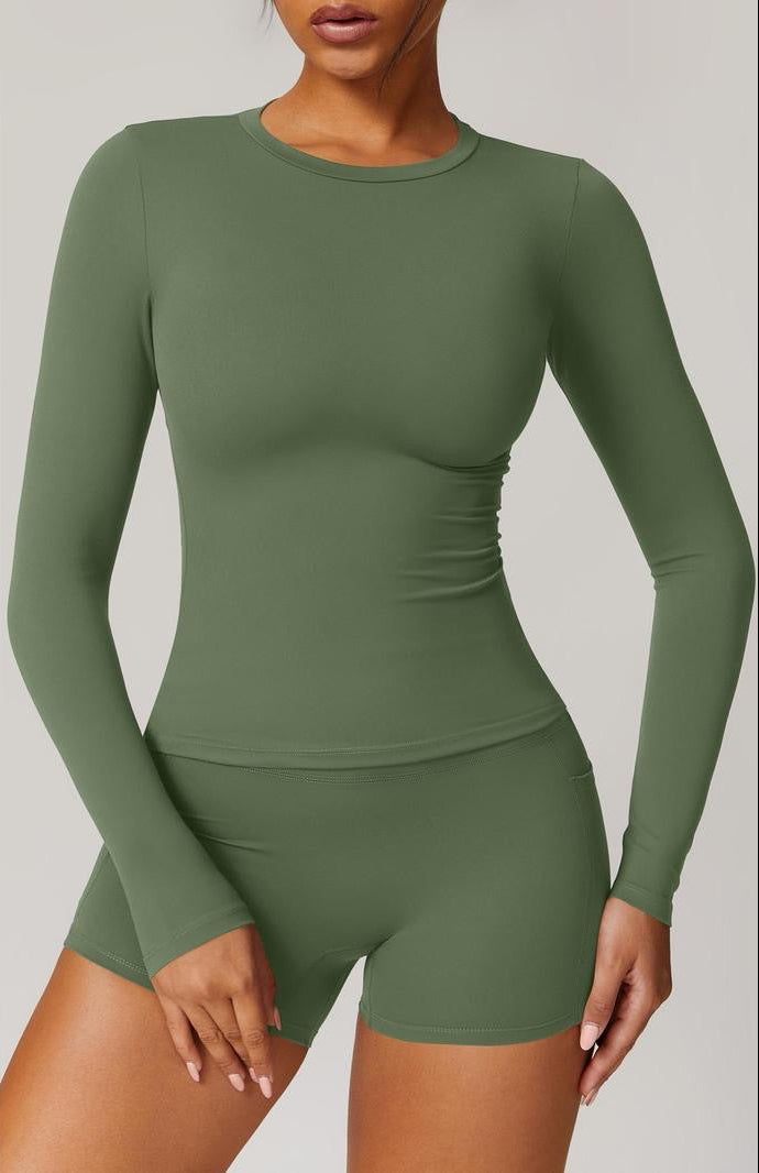 Long Sleeve Top and Shorts