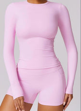 Long Sleeve Top and Shorts