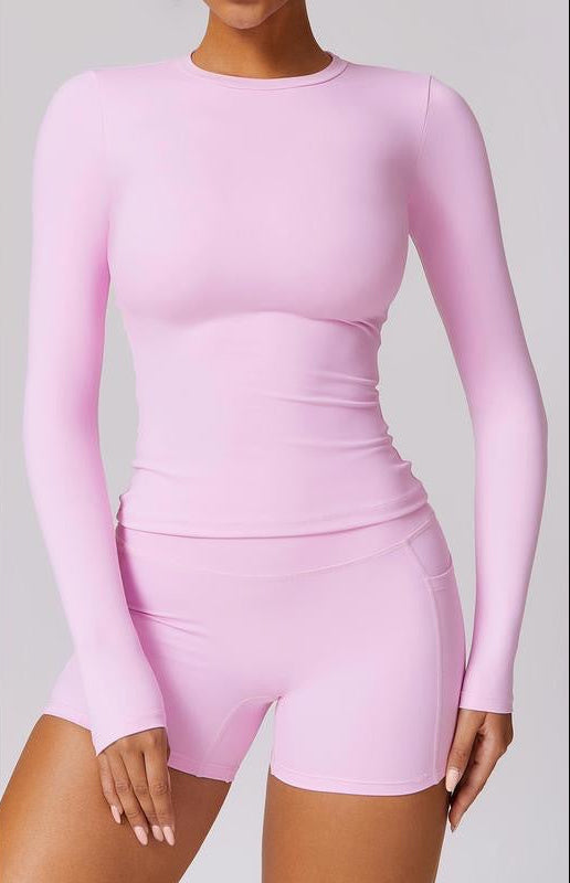 Long Sleeve Top and Shorts