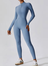 Long-Sleeve Yoga Bodysuit