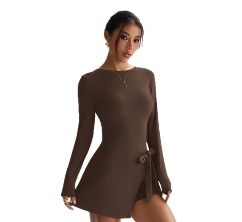 FlexBack™ Long-Sleeve Active Jumpsuit