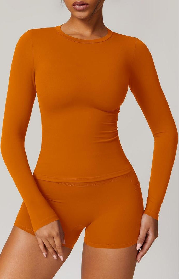 Long Sleeve Top and Shorts