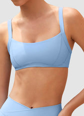 Cross-Waist Shorts & l Back Sports Bra