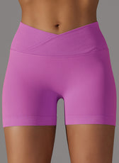 Seamless Knitted High Waist Shorts